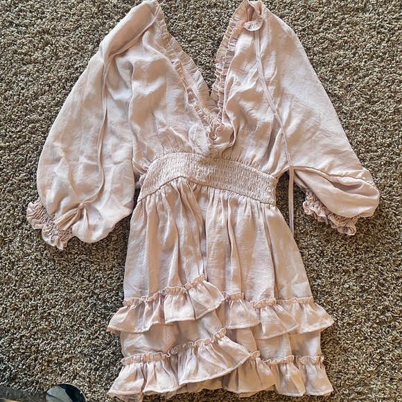 Blush In The Beginning dress - Picture 2 of 2